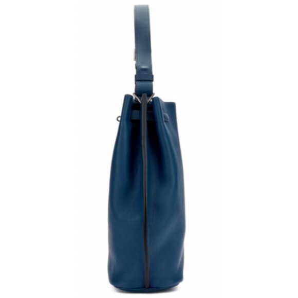 Hermès Blue De Prusse So Kelly Togo 26 Palladium Hardware - Picture 11 of 14